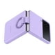 thumbnail image 3 of Funda de silicona para Samsung Galaxy Z Flip 4 con trabilla para dedo, 3 of 4