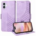 thumbnail image 3 of Funda GANGXUN para iPhone 16 con diseño acolchado elegante, cuero PU, protección total y ajuste preciso, 3 of 5