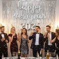 thumbnail image 3 of Globo Mokesova 2026, 40 cm, feliz año nuevo, plateado, 3 of 7