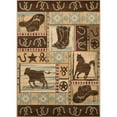thumbnail image 3 of Mayberry Rugs Hearthside Desperado Western Rodeo Area Rug Multi 2'2" x 3'3" Novelty 2' x 3', 3 of 5