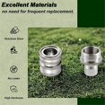 thumbnail image 1 of Garden Hose Quick Connect Stainless Steel Water Hose Connector, 1 of 5