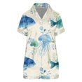 thumbnail image 4 of MEICHEN Pajamas for Women Set Colorful Printed Casual and Comfortable Women's Shorts Short Sleeved Set Summer Essentials Fashion Sleepwear, 4 of 4