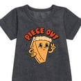 thumbnail image 2 of Instant Message - Fall - Piece Out Pumpkin Pie - Toddler & Youth Girls Fleece Dress, 2 of 5