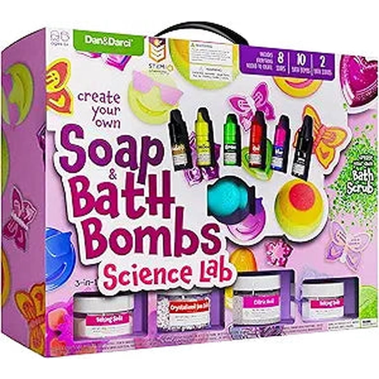 Dan&Darci 3-in-1 Spa Science Kit Soap & Bath Bomb Maker photo 1