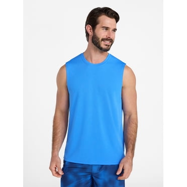 Athletic Works Men’s Sleeveless Mesh Muscle Tee, Sizes XS-5XL