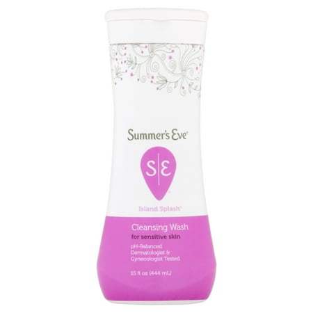 - Summer's Eve Island Splash Cleansing Wash for Sensitive Skin