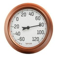 thumbnail image 1 of Taylor 6004415 Wall Clock, Silver, 1 of 1