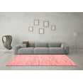 thumbnail image 3 of Ahgly Company Indoor Rectangle Solid Red Modern Area Rugs, 2' x 5', 3 of 4