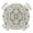 Khaki Dark Blue Mustard Yellow, variant on Spring Floral Round Tablecloth for 45-54 Inch Tables, Fitted Table Cover with Elastic Edge, Summer Botanical Oil Painting Art Waterproof Outdoor Table Cloth Protector for Patio Garden Dinner Picnic