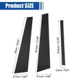 thumbnail image 3 of 1 Set Car Door Window Pillar Posts Cover Trim Exterior Anti-Scratch Stickers for BMW 5 Series F10 520i, 3 of 6