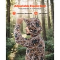 thumbnail image 3 of KFFKFF Camo Hoodie, Medium Size, Men's Pullover Sweatshirt, Breathable & Moisture-Wicking, Quick-Dry Design, Hooded Long-Sleeve Shirt for Hiking, Fishing, Hunting, and Outdoor Activities in Spring, 3 of 9