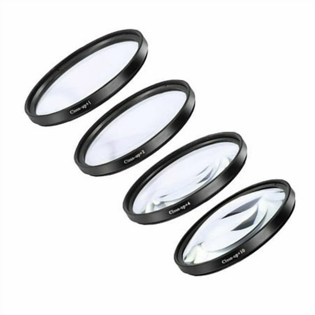 Close-up Filter Kit +1 +2 +4 72mm +1 +2 +10 Lens Set for Digital Cameras 52mm