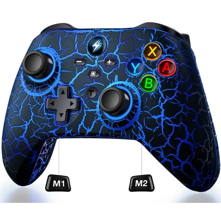 Beboncool Wireless Switch Pro Controller with Turbo Function for Multi-Platform,Black