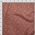 thumbnail image 3 of oneOone Polyester Lycra Dark Rose Brown Fabric Geometric Texture Sewing Material Print Fabric By The Yard 56 Inch Wide, 3 of 4