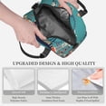 thumbnail image 3 of Easygdp Let's go Travel Caja de Almuerzo para Mujeres y Hombres, Bolsa de Almuerzo Insulada, Bolsas Reutilizables Impermeables para Viajes, Trabajo y Picnics, 3 of 7