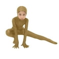 thumbnail image 3 of XIMIN Kids Spandex Costume Full Body Open Face Solid Color Bodysuit Costume Boys Girls Stretchy Halloween Cosplay Body Suit Zentai Suit Outfits, 3 of 5