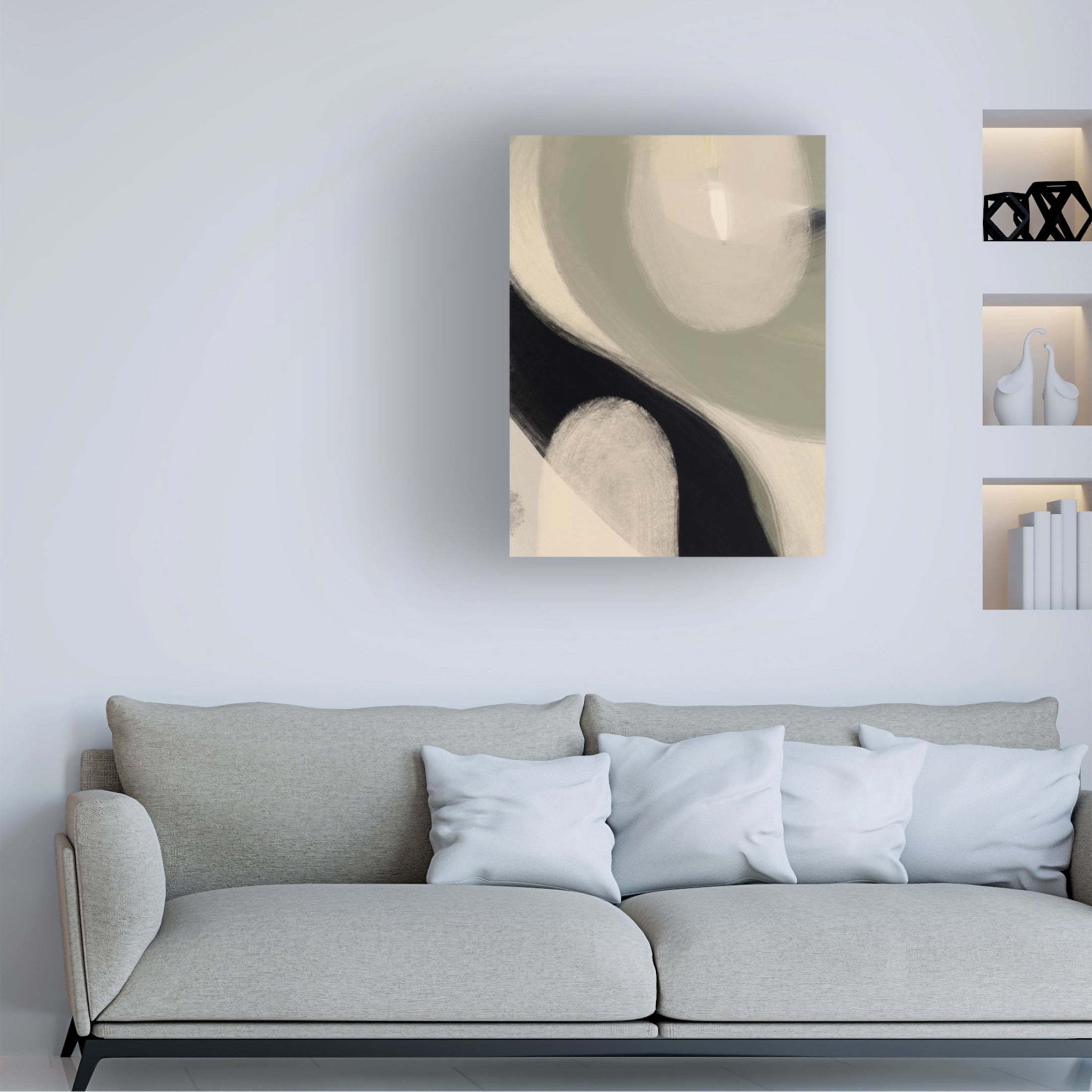 Trademark Fine Art Yopie Studio Modern abstract I Canvas Wall Art