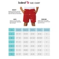 thumbnail image 6 of BALEAF Men's 5 inches Running Athletic Shorts with Zipper Pocket Red Size S, 6 of 6