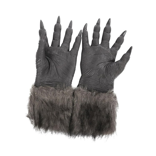 Guantes de hombre lobo Yuyangstore para Halloween Unisex