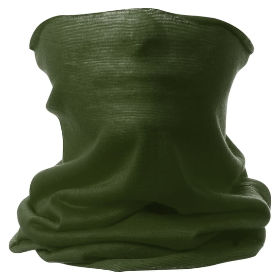 Uxcell Summer Cooling Neck Gaiter Unisex Sun Protect Face Mask, Army Green