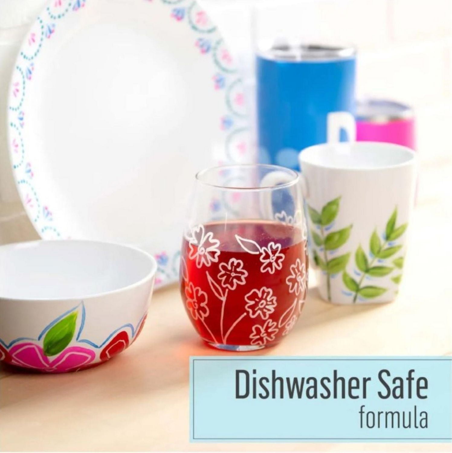 Peintures acryliques multisurface fini satiné FolkArt, 59 ml Blanc titane Peinture Multi-Surfaces