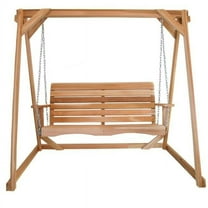 All Things Cedar AF72-S Swing Frame | 6ft Premium Outdoor Swing Stand - 70L x 48W x 68H
