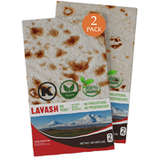 Armbread Organic Lavash Bread, Flatbread, Vegan, Kosher, No GMO (2 Pack, 2 lb)