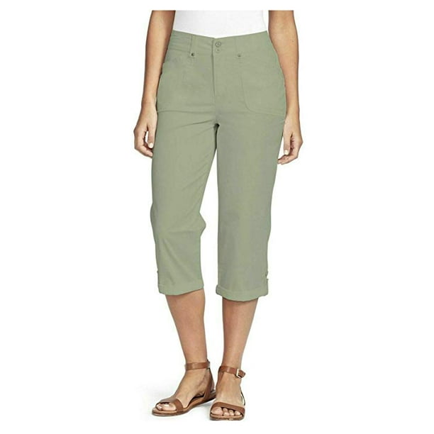 Gloria Vanderbilt - Gloria Vanderbilt Ladies' Roll Cuff Capri ...