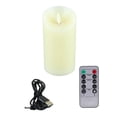 thumbnail image 2 of Velas LED recargables, simulación de alto brillo, vela de baile romántica sin llama parpadeante con Control remoto, 2 of 5