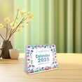 Desktop Calendar 2025, Small Desk Calendar 2025 Art Calendar With