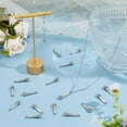 thumbnail image 5 of 80Pcs Microphone Charms Alloy Music Theme Charms Antique Silver Microphone Pendants for DIY Necklace Bracelet Keychain Zipper Jewelry Making Hole: 2.5mm, 5 of 7