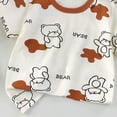 thumbnail image 4 of Staki Boys T Shirts Toddler Boys Graphic Tee Shirts Cotton Short Sleeve Crewneck Tops for Little Boys 2T 3T 4T Coffee,5-6 Years, 4 of 4
