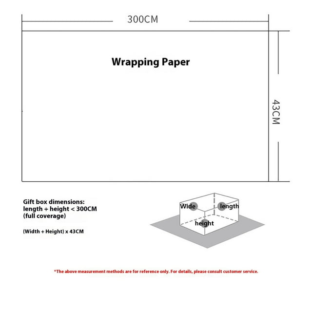 Leodye 1PCS Foil Christmas Wrapping Paper - 80GSM Thick, Festive Gift Packaging Roll -118in