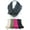 Black, variant on Scarf - Infinity - Crochet Ruffle – Black – SF-S1329J