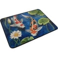 thumbnail image 2 of GZHJMY Colorful Koi Fish in A Pond Entrance Doormat Machine Washable Rug Non Slip Mats Bathroom Kitchen Decor Area Rug 23.6x15.7 inch, 2 of 5