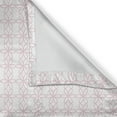 thumbnail image 5 of Ambesonne Floral Grommet Curtain, Contiguous Flowers Lines, 50" x 96", Pale Pink and White, 5 of 6