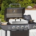 thumbnail image 2 of XISAOK 304 Nonrust Steel Square Barbecue Grills Cover for Even Heat Distribution Cooking, 2 of 11