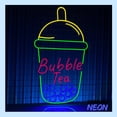 thumbnail image 3 of Handmadetneonsign Bubble Tea Neon Sign, Milk Tea Led Sign, Drink Shop Wall Art, Milk Tea House Wall Decor 80018, 3 of 5