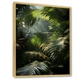 thumbnail image 2 of Designart "Sunset Among Ivory Islands Jungle Palms I" Palms & Palm Trees Floater Framed Wall Art Prints, 2 of 5