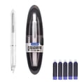 thumbnail image 1 of Guardoinrt Fountain Pen Set 0.38mm Smooth Refillable Cartridges ink drying Fountain Pen 0.38mm Writing With . Retractable, 1 of 6