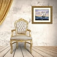 thumbnail image 3 of Sambataro 18x15 Gold Ornate Wood Framed with Double Matting Museum Art Print Titled - West Wind Sails, 3 of 4