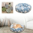 thumbnail image 1 of Dog Bed Cat Bed Pet Round Bed All Season Warm Pet Bed Pet Bed Resting and Sleeping Bed Suitable for All Convenient and Suitable for Every Place in The Home (60cm), 1 of 7