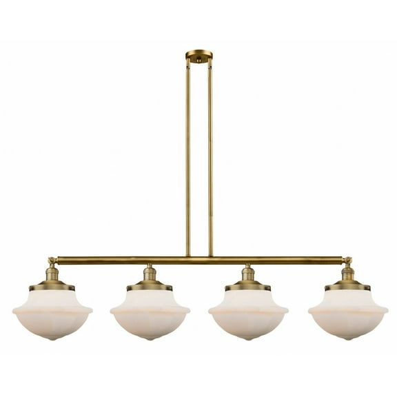 Innovations Lighting - Oxford - 4 Light Island In Traditional Style-12 Inches