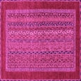 thumbnail image 1 of Ahgly Company Indoor Square Abstract Pink Modern Area Rugs, 4' Square, 1 of 4