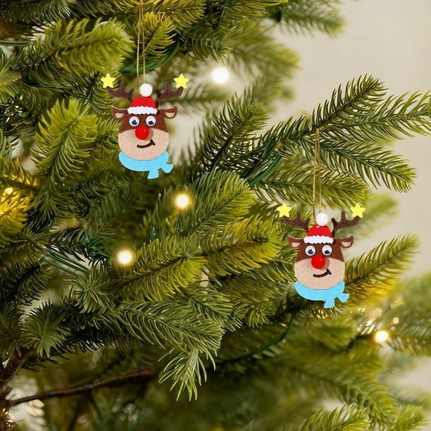 Decoraciones para Fiestas Navideñas, Adornos con Lazos de Lentejuelas, Adornos Colgantes para El Coche, Adornos Colgantes para El Árbol de Navidad, Adornos para El Árbol de Navidad.
