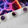 thumbnail image 4 of Castle Fairy Abstract Gamer Black Out Curtains for Female Men,Gradient Ombre Gamepads Curtains Pack of 2 (42x63 Each),Video Game Bedroom Curtains,Breathable Home Decor, 4 of 6