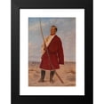 thumbnail image 2 of Antonio Zeno Shindler 11x14 Black Modern Framed Museum Art Print Titled - Tibetan Man (ca. 1893), 2 of 5
