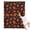 Red Strawberry Plants, variant on Red Strawberry Plants Fruit Pattern Black Pattern Blanket,Comfortable Soft Flannel Throw Blanket,All Season,Warm Lightweight Blankets for Sofa Bed Couch Living Room Chair,30"x40"