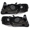 thumbnail image 2 of For Nissan Maxima 2000 2001 Headlight Assembly Pair Driver and Passenger Side Chrome w/Chrome Bezel NI2502128 + NI2503128, 2 of 4
