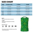 thumbnail image 6 of Balery St Patrick's Day5 Men's Sleeveless Muscle Shirts Workout Tank Top, Moisture Wicking, Odor Protection-X-Large, 6 of 8